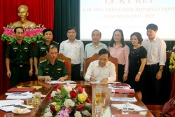 Tăng cường công tác phối hợp giữa Bộ Chỉ huy BĐBP và Hội Nông dân tỉnh