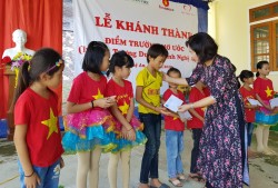 Báo Nông thôn ngày nay khánh thành “Điểm trường mơ ước” tại Nghệ An