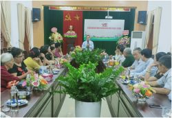 Hội ND tỉnh: Gặp mặt cán bộ hưu trí nhân kỷ niệm 90 năm ngày thành lập Hội ND Việt Nam (14/10/1930 - 14/10/2020)
