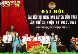 Đại hội đại biểu Hội Nông dân huyện Diễn Châu lần thứ XII
