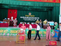 Đồng chí Phan Thế Phương tái đắc cử Chủ tịch Hội Nông dân huyện Nghĩa Đàn