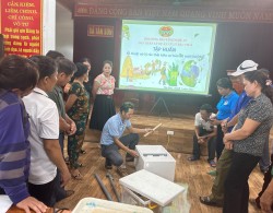 Hội ND tỉnh Nghệ An: Tổ chức tập huấn kỹ thuật xử lý rác thải thân thiện với môi trường