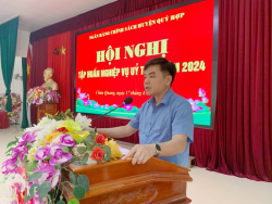 Châu Quang: Tập huấn nghiệp vụ uỷ tháng năm 2024