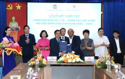 Ký kết hợp tác cung cấp dịch vụ y tế - Căm sóc sức khoẻ hội viên nông dân