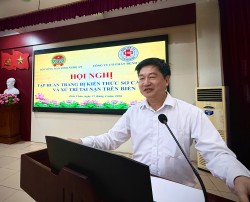 huấn trang bị kiến thức sơ cấp cứu và xử trí tai nạn trên biển cho hội viên nông dân xã Diễn Châ