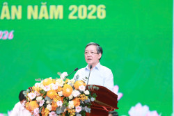 Chủ tịch T.Ư Hội Nông dân Việt Nam Lương Quốc Đoàn nêu các vấn đề trọng tâm các cấp Hội ở Nghệ An cần ưu tiên thực hiện
