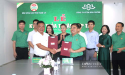 Hội Nông dân tỉnh Nghệ An “bắt tay” với Sen Center mở kênh tiêu thụ mới cho nông sản, sản phẩm OCOP Nghệ An