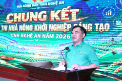CHUNG KẾT CUỘC THI “NHÀ NÔNG KHỞI NGHIỆP SÁNG TẠO TỈNH NGHỆ AN” NĂM 2026