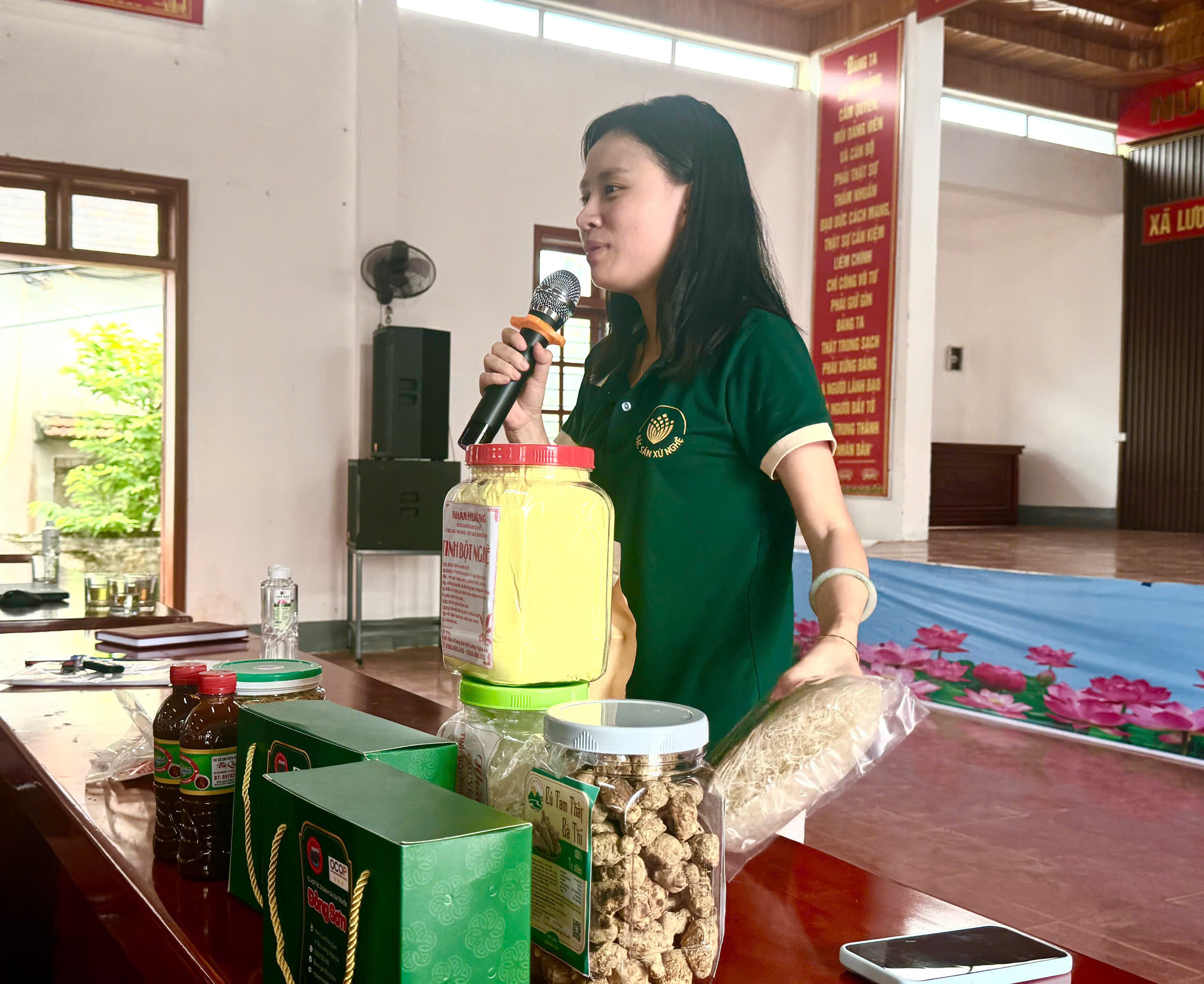 dong chi dang thi ngoc ha truong phong doi ngoai truyen thong cong ty co phan nong nghiep lam giang huong dan cach quang ba san pham tren nen tang so
