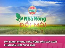 Đẩy mạnh phong trào nông dân sản xuất phân bón hữu cơ vi sinh
