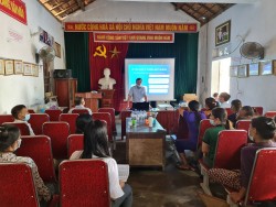 Diễn Châu: Tuyên truyền chính sách Bảo hiểm xã hội tự nguyện, bảo hiểm y tế cho hội viên nông dân