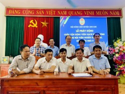 Anh Sơn: Tổ chức Lễ phát động cuộc Vận động "Viên gạch nghĩa tình hỗ trợ hội viên nghèo xây dựng, sửa chữa nhà ở"