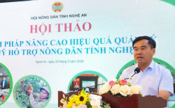 Tìm giải pháp nâng cao hiệu quả quản lý Quỹ Hỗ trợ nông dân