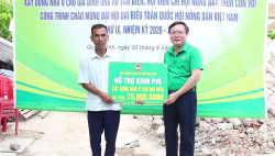 Hội Nông dân xã Quỳnh Anh: Hỗ trợ xây dựng nhà ở cho hội viên có hoàn cảnh đặc biệt khó khăn